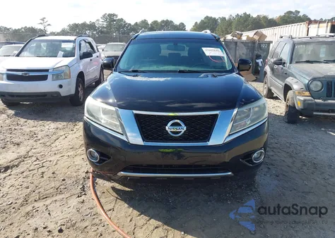 2015 Nissan Pathfinder Sl z USA, uszkodzony, nr VIN 5N1AR2MN7FC636073